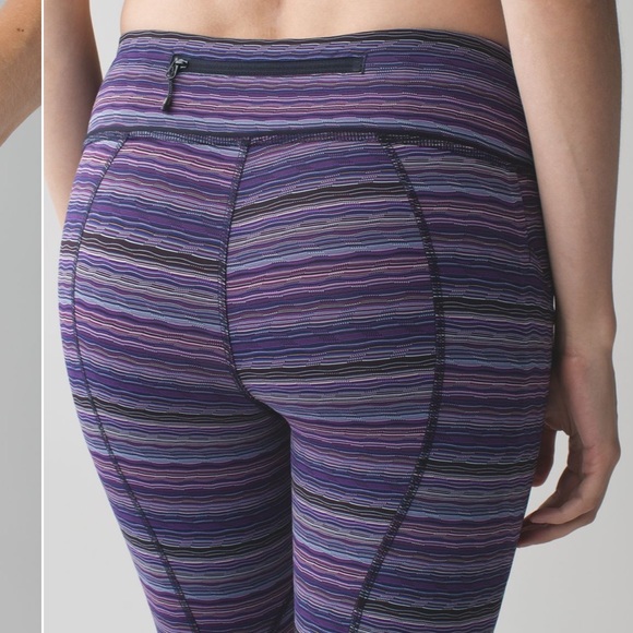 Lululemon Pace Rival Cropped Leggings EUC 4 - Picture 2 of 7